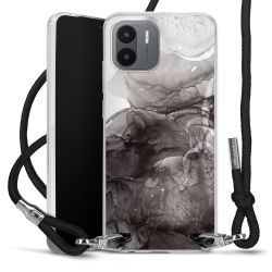 Carry Case Transparent Fabric black/silver