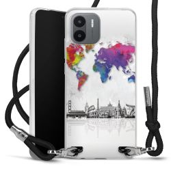 Carry Case Transparent Fabric black/silver