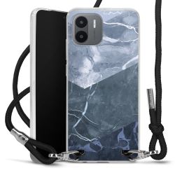 Carry Case Transparent Fabric black/silver