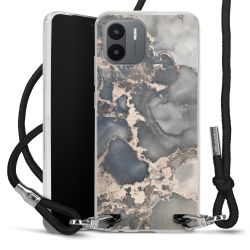 Carry Case Transparent Fabric black/silver