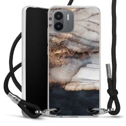 Carry Case Transparent Fabric black/silver