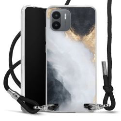 Carry Case Transparent Fabric black/silver