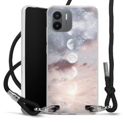 Carry Case Transparent Fabric black/silver