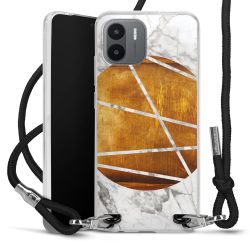 Carry Case Transparent Fabric black/silver