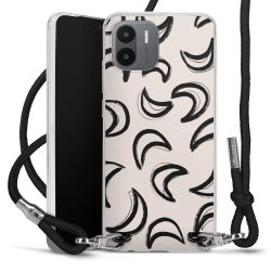 Carry Case Transparent Fabric black/silver