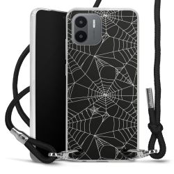 Carry Case Transparent Fabric black/silver