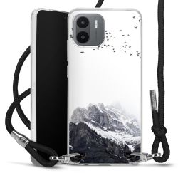 Carry Case Transparent Fabric black/silver