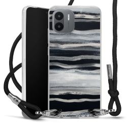 Carry Case Transparent Fabric black/silver