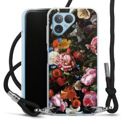 Carry Case Transparent Fabric black/silver