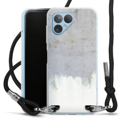 Carry Case Transparent Fabric black/silver