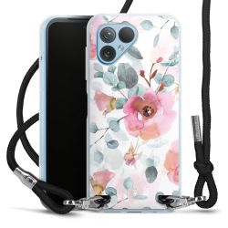 Carry Case Transparent Fabric black/silver