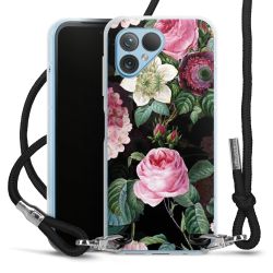 Carry Case Transparent Fabric black/silver