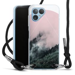 Carry Case Transparent Fabric black/silver