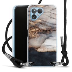 Carry Case Transparent Fabric black/silver