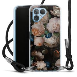 Carry Case Transparent Fabric black/silver