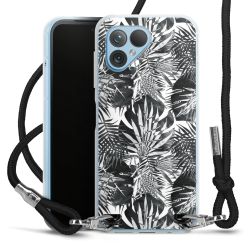 Carry Case Transparent Fabric black/silver