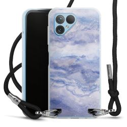 Carry Case Transparent Fabric black/silver