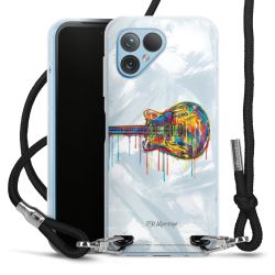 Carry Case Transparent Fabric black/silver