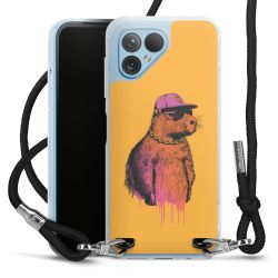 Carry Case Stoff schwarz/silber