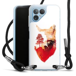 Carry Case Stoff schwarz/silber