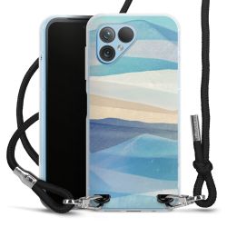 Carry Case Transparent Fabric black/silver