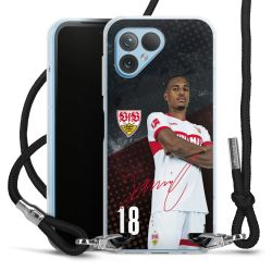 Carry Case Stoff schwarz/silber