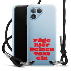 Carry Case Stoff schwarz/silber