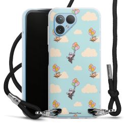 Carry Case Stoff schwarz/silber