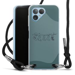 Carry Case Fabric black/silver