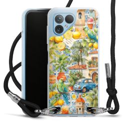 Carry Case Stoff schwarz/silber