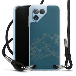 Carry Case Stoff schwarz/silber