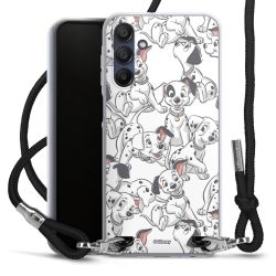 Carry Case Transparent Fabric black/silver