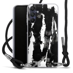 Carry Case Transparent Fabric black/silver