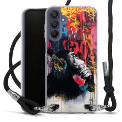 Carry Case Fabric black/silver