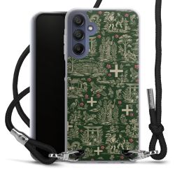 Carry Case Stoff schwarz/silber