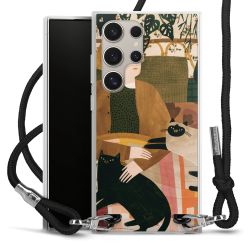 Carry Case Fabric black/silver