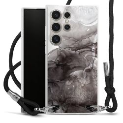 Carry Case Transparent Fabric black/silver