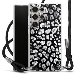 Carry Case Transparent Fabric black/silver