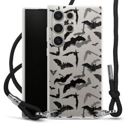 Carry Case Transparent Fabric black/silver