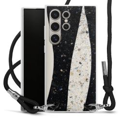 Carry Case Transparent Fabric black/silver