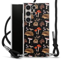 Carry Case Transparent Fabric black/silver