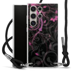 Carry Case Transparent Fabric black/silver