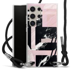 Carry Case Transparent Fabric black/silver