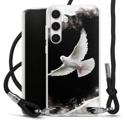 Carry Case Transparent Fabric black/silver