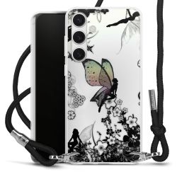 Carry Case Transparent Fabric black/silver