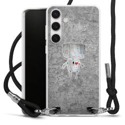 Carry Case Transparent Fabric black/silver