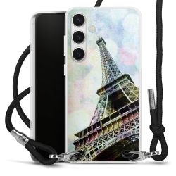 Carry Case Transparent Fabric black/silver