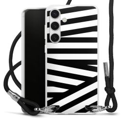 Carry Case Transparent Fabric black/silver