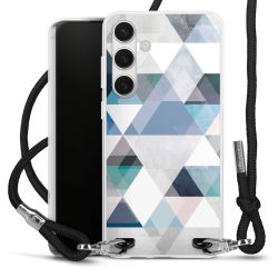 Carry Case Transparent Fabric black/silver