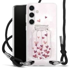 Carry Case Transparent Fabric black/silver